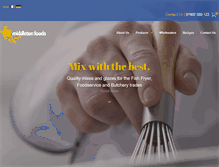 Tablet Screenshot of middletonfoods.com